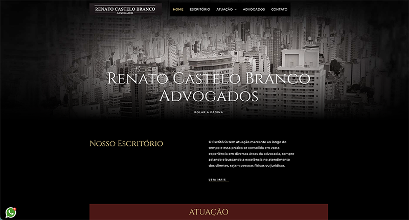 Site para advogado criminalista 